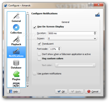 Amarok Portable screenshot 9