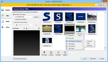 Amaze Multimedia Screen Saver screenshot 2