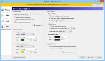 Amaze Multimedia Screen Saver screenshot 4