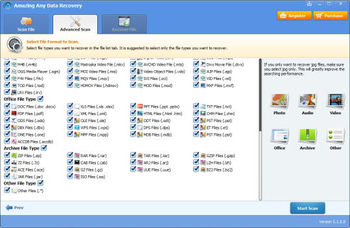 Amazing Any Data Recovery screenshot 3