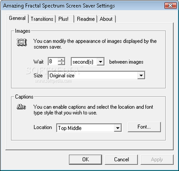 Amazing Fractal Spectrum Screensaver screenshot
