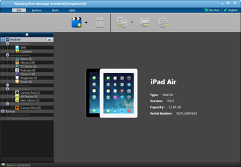 Amazing iPad Message Transfer screenshot