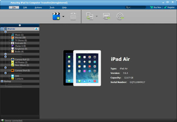 Amazing iPad to Computer Transfer screenshot