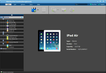 Amazing iPad Transfer screenshot