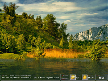 Amazing Lake Screensaver screenshot 2