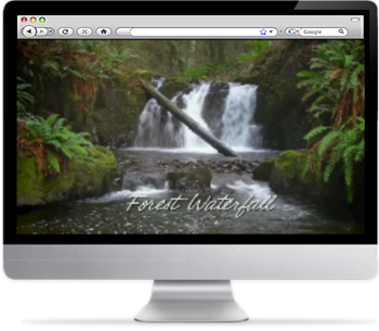 Amazing Waterfall Screensaver screenshot