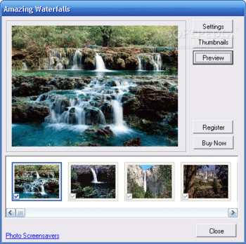 Amazing Waterfalls Photo Screensaver screenshot 2
