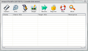Amazon iPod MP4 3GP FLV PSP Converter screenshot