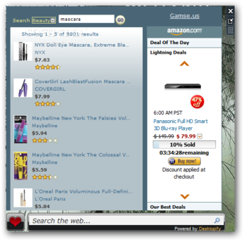 Amazon Search screenshot 2