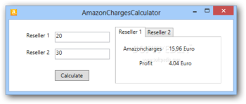 AmazonChargesCalculator screenshot