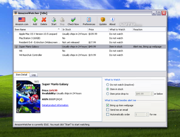 AmazonWatcher screenshot 3