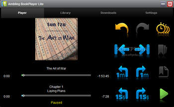 Ambling BookPlayer Lite screenshot