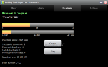 Ambling BookPlayer Lite screenshot 4