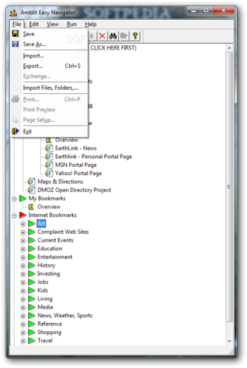 Amblit Easy Navigator screenshot 2