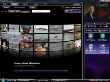 AMD LIVE! Explorer screenshot
