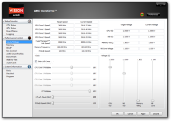 AMD Overdrive screenshot 13