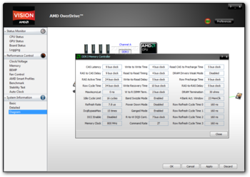 AMD Overdrive screenshot 5