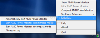 AMD Power Monitor screenshot 2