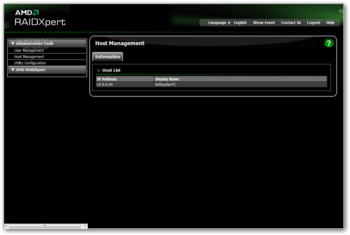 AMD RAIDXpert Utility screenshot 2