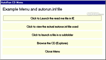AMenu for CDs screenshot 2
