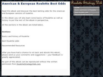 American and European Roulette Best Odds screenshot