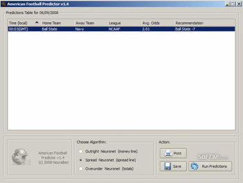 American Football Predictor screenshot 3