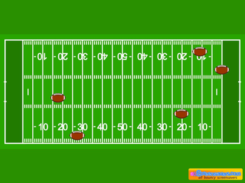 American Football screensaver screenshot