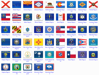 American States Icon Set screenshot