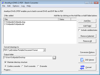 Amethyst DWG-2-PDF screenshot