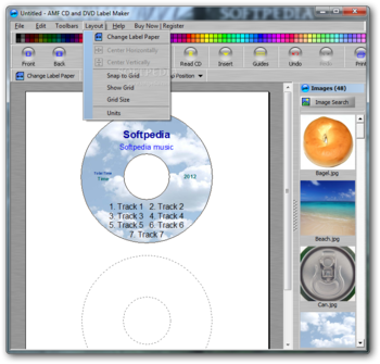 AMF CD and DVD Jewel Case and Label Maker screenshot 4