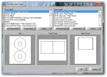 AMF CD and DVD Jewel Case and Label Maker screenshot 5