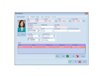 AMG Employee Attendance Software screenshot 2