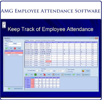 AMG Time Attendance System Pro screenshot 2