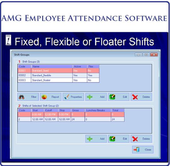 AMG Time Attendance System Pro screenshot 3