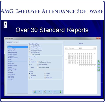 AMG Time Attendance System Pro screenshot 5