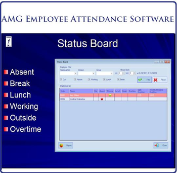 AMG Time Attendance System Pro screenshot 7