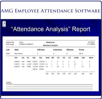 AMG Time Attendance System Pro screenshot 9