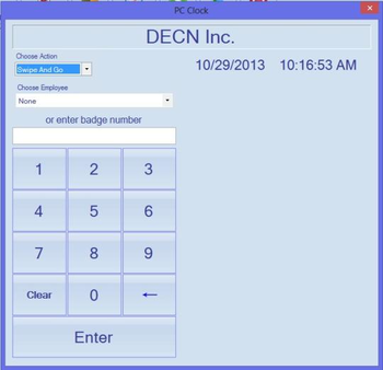 AMG Time Attendance System Small Business screenshot 5