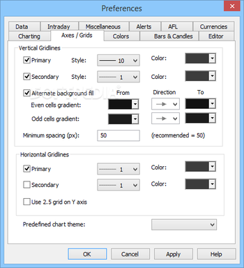 AmiBroker screenshot 12