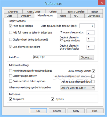 AmiBroker screenshot 18