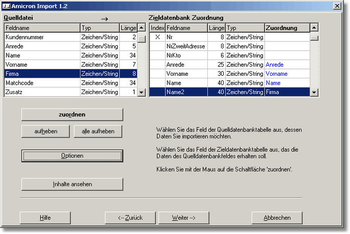 Amicron-Import screenshot 2