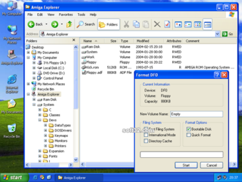 Amiga Explorer screenshot 3