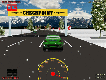 Amiga Racer screenshot