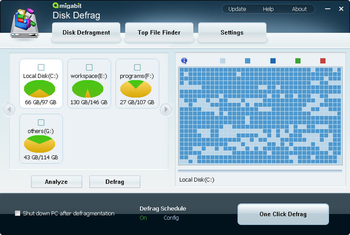 Amigabit Disk Defrag screenshot