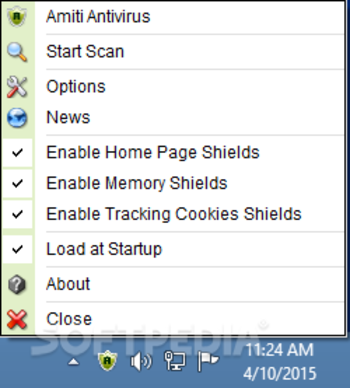 Amiti Antivirus screenshot