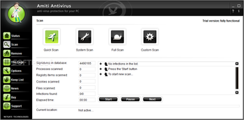 Amiti Antivirus screenshot 2