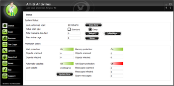 Amiti Antivirus screenshot 3