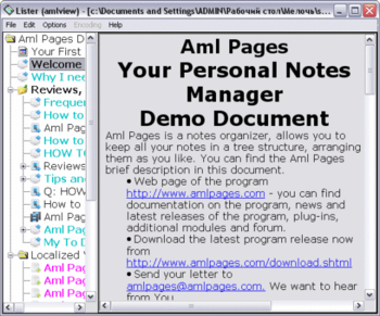 Aml Pages Viewer screenshot