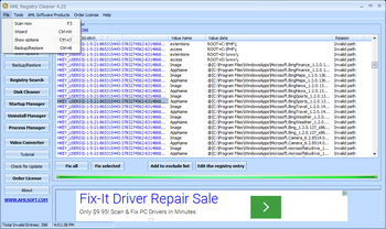 AML Registry Cleaner screenshot 2