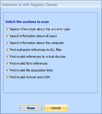 AML Registry Cleaner screenshot 4